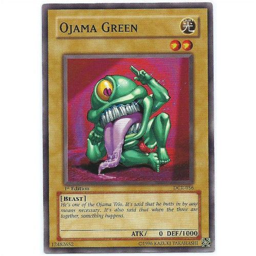 YuGiOh Dark Crisis - DCR-056 - Ojama Green - 1st Edition