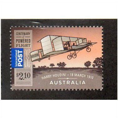 AUS 2010 $2.10 'POWERED FLIGHT' FINE USED (EBID23974)