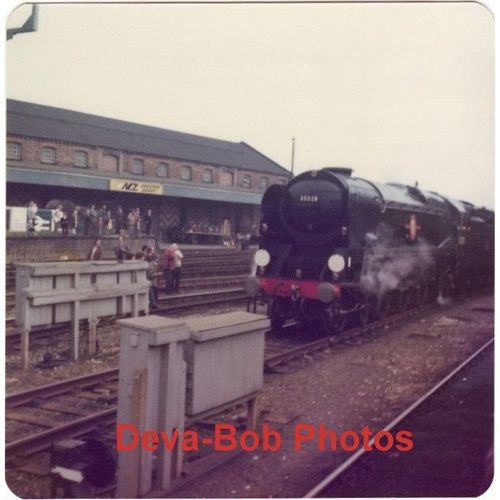 Railway Photo SR MN 35028 Clan Line Chester Loco Mercian Venturer 1976 Tour Loco