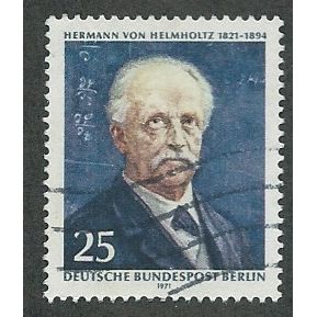 BERLIN -1971 25pf 'VON HELMHOLTZ' FINE USED (EBID49-669)