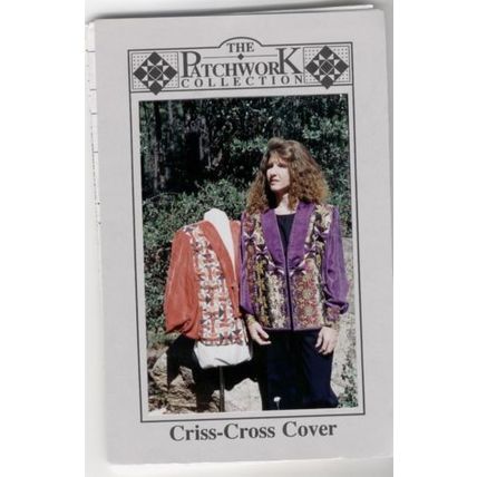 Criss Cross Cover Jacket Coat Blazer Pattern S M L XL S Quilting Sewing