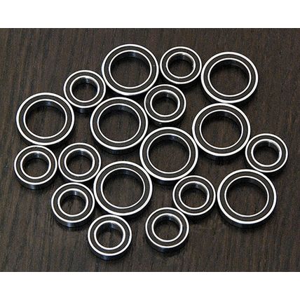 (18pcs) XRAY 1:8 XB808 / XB808 2009 SPECS Rubber Sealed Ball Bearing Set