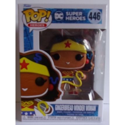 FUNKO / POP ' DC SUPER HEROES ' GINGERBREAD WONDER WOMAN