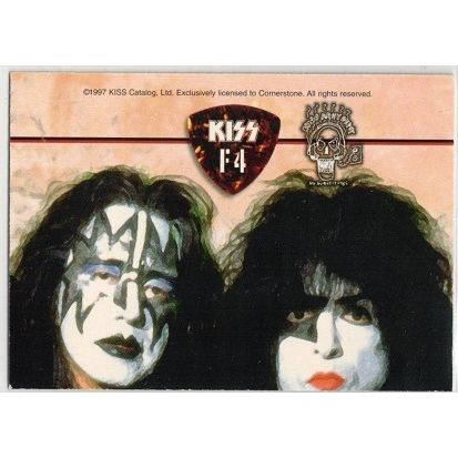 KISS series ONE ' CHASE ' card F4 ( 1997)