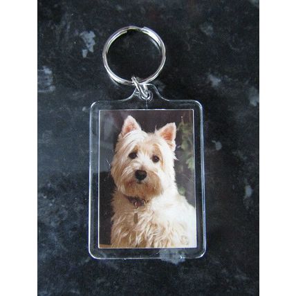 DOG BREED KEY RINGS QUALITY ACRYLIC DOUBLE SIDED PHOTO KEY RINGS 33 BREEDS