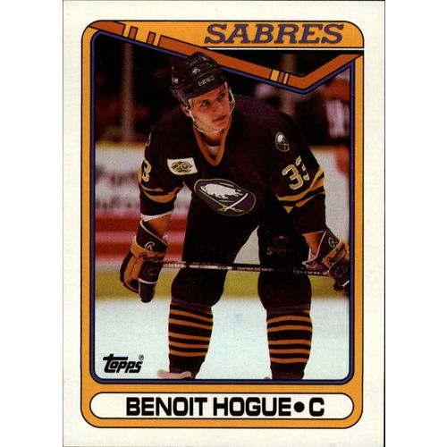 1990/91 Topps Hockey Benoit Hogue