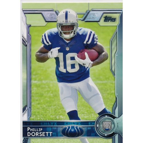 2015 Topps Football 414 Phillip Dorsett RC Indianapolis Colts