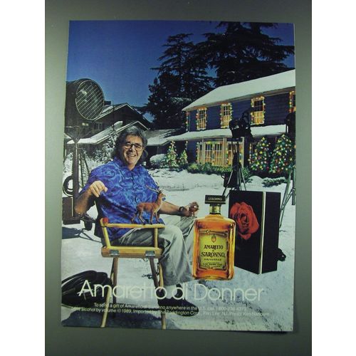 1989 Amaretto di Saronno Ad - Richard Donner - Amaretto di Donner