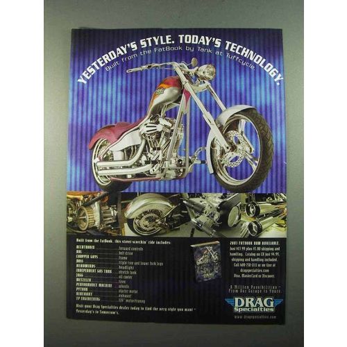2003 Drag Specialties Motorcycle Parts Ad - Yesterday's