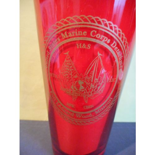 United States Marine Corps Fort Leonard Wood,Missouri,Drink Glass,237 Years 2012