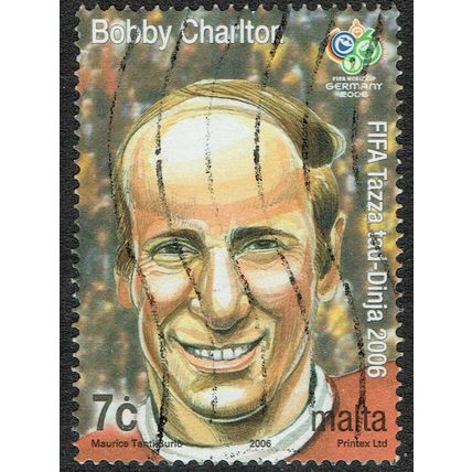 Malta 2006 World Cup Football Championships 7c Multicoloured SG1484 GU