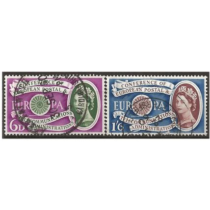 1960 Europa Set SG621-622 Fine/Very Fine Used . .. .