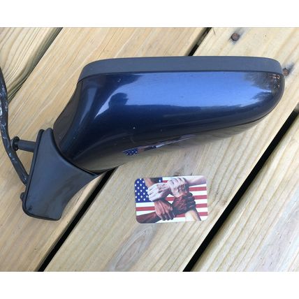 Volvo Power Heated Driver Left Mirror S70 V70 850 850R V70R Blue