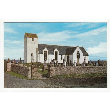 Canisbay Kirk Church John O'Groats Caithness Postcard 35587
