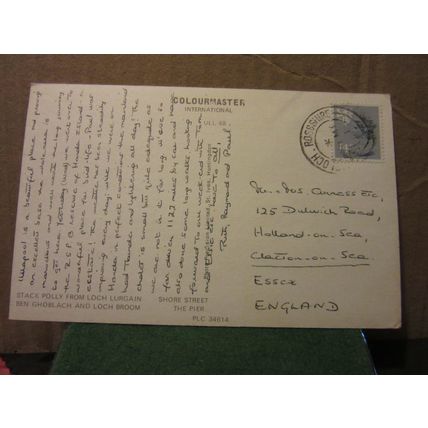 multiview, ULLAPOOL, ROSS-SHIRE, SCOTLAND used postcard Colourmaster =