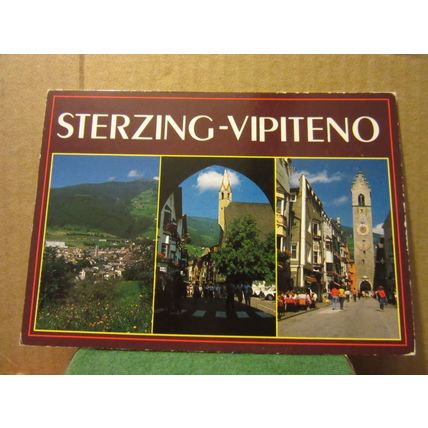 multiview, STERZING-VIPITENO, TYROL, AUSTRIA used postcard =