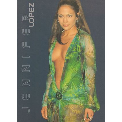Jennifer Lopez Postcard