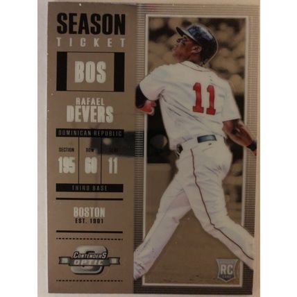 2018 Panini Contenders Optic #7 Rafael Devers