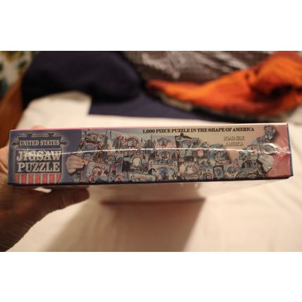 ROAD TRIP AMERICA 1000 SHAPED PUZZLE SEALED