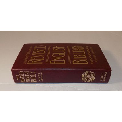 The Revised English Bible with Apocrypha 1989 Oxford Cambridge University