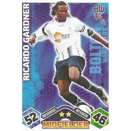 Match Attax 2009/10 Collection: Bolton Wanderers, Midfielder - Gardner (Ricardo)