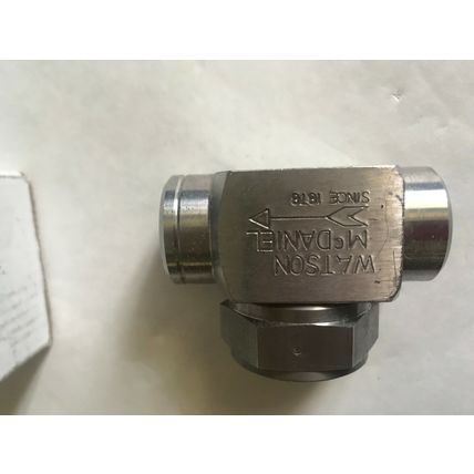 NEW Watson McDaniel TD600,1/2" TD-600 Thermodynamic Steam Trap -TurbO DISK,SS