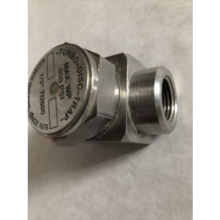 NEW Watson McDaniel TD600,1/2" TD-600 Thermodynamic Steam Trap -TurbO DISK,SS
