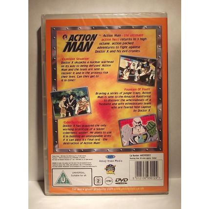 Action Man - Explosive Situation 3 Episodes DVD