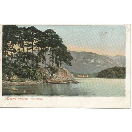 PC23423 Derwentwater. Friars Crag. Autochrom. Peacock