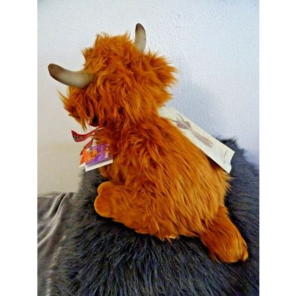Highland Cow, Heather 16" With Illustrated Booklet Can Be Personalised/Wrapped