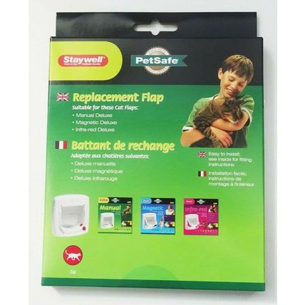 Petsafe Staywell replacement cat flap fits 300 / 400 / 500 series green box