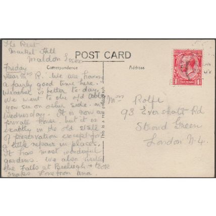 Beeleigh Abbey, Essex, 1920s - RP Postcard