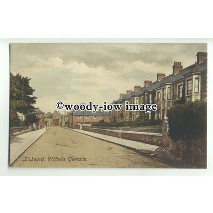tp9708 - Cornwall - Victorian Terraced Houses in Victoria St. Liskeard- postcard