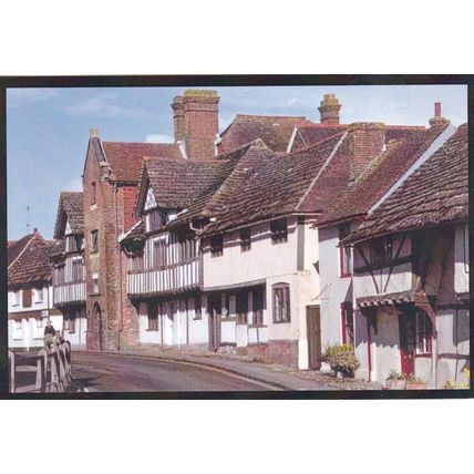 Church Street Steyning Sussex Postcard unused VGC