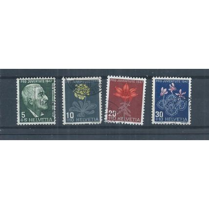 Switzerland stamps. 1947 Pro Juventute used (AL977)
