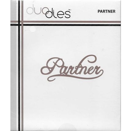 Duo Dies. Partner Die. Die Cutting Cardmaking Scrapbooking Crafts