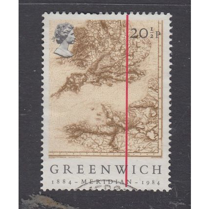 GB 1984 The 100th Anniversary of the Greenwich Meridian 20½P
