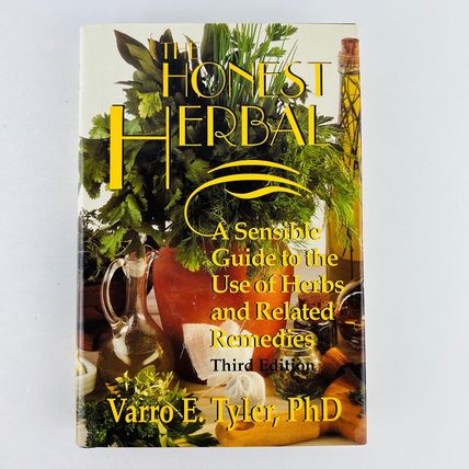 Dr Varro E Tyler - The Honest Herbal 3rd Edition Hardcover BCE Book