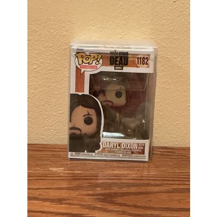 Funko Pop! The Walking Dead - Daryl Dixon with Dog #1182 (Box & Protector)