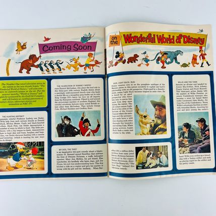 Wonderful World of DISNEY Volume II No 1 1970 Walt Disney Promotional Magazine