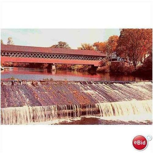 1970's Covered Bridge, West Swanzey, New Hampshire