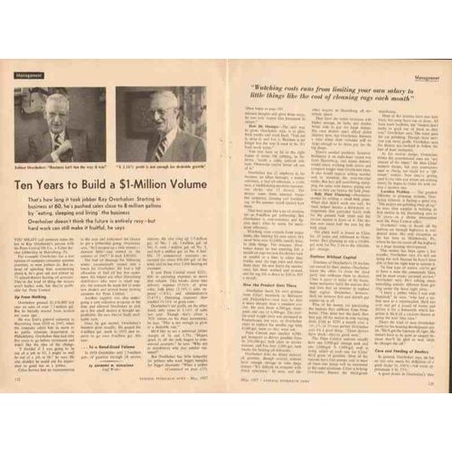 penn central oil company 1957 ray overholser jobber vintage article