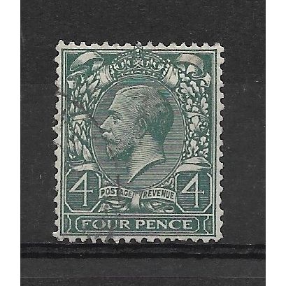 GB.SG424 4d Grey-Green.Variety Unchecked.Fine Used.Mar19