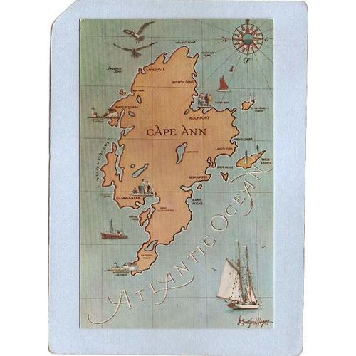 MA Cape Ann Map Card Cape Ann ma_box1~270