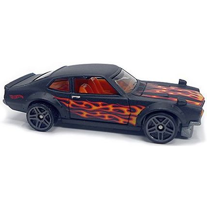 Hot Wheels - Custom Ford Maverick: HW Flames #9/10 - #142/250 (2020) *Black*