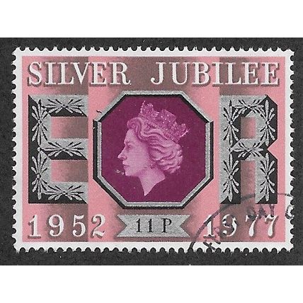 1977 11P 'SILVER JUBILEE' FINE USED (EBID72-207)