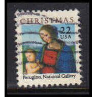 Used 2244 22c Madonna and Child Very Fine W4665