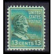 818 13c Millard Fillmore Fine MNH B0595