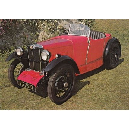 1930 Midget MG Type Morris Minor Style Classic Sports Car Postcard NEW