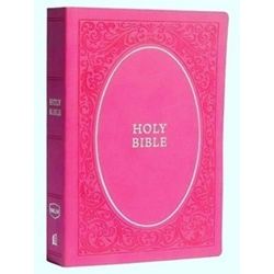 Nkjv, Holy Bible, Soft Touch Edition, Leathersoft, Pink, Comfort Print